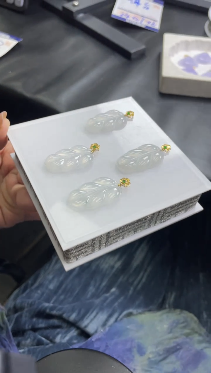 【闪购商品】定制翡翠18K金镶嵌DDH99902/多样性发一件