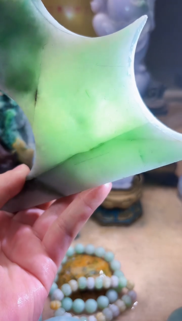 未镶嵌挂件翡翠A货张优9311