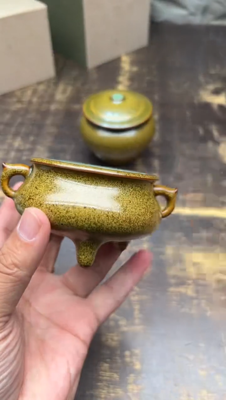 【闪购商品】/（预售）陈慧芳金玉满堂弥耳炉