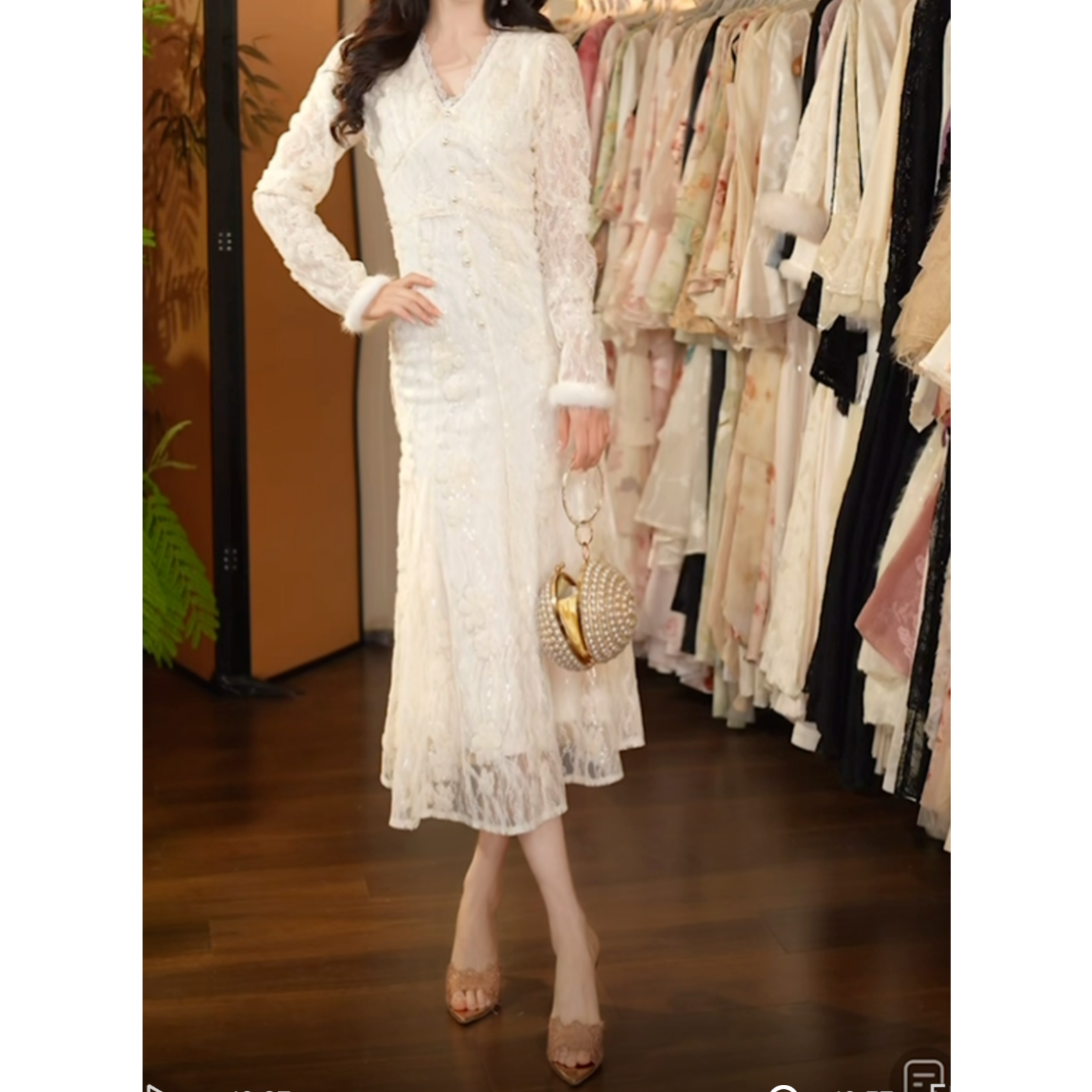 【七姐原创】-680雪地精灵XL849连衣裙