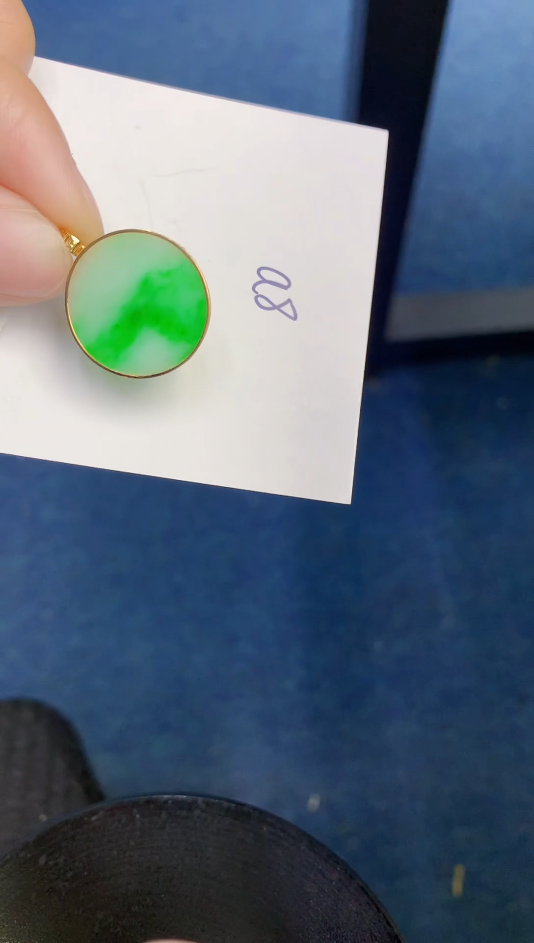 【闪购商品】翡翠颈饰18K金镶嵌000000000