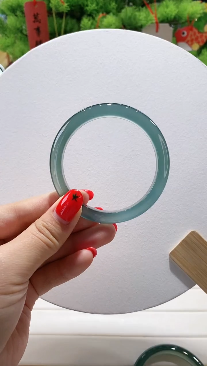 【闪购商品】玛瑙/玉髓手镯未镶嵌2-54.5