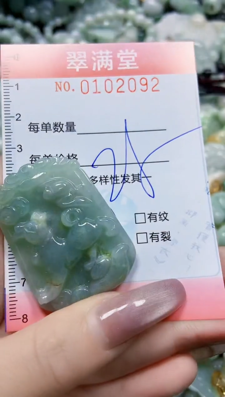 【闪购商品】翡翠颈饰未镶嵌闪购0102092
