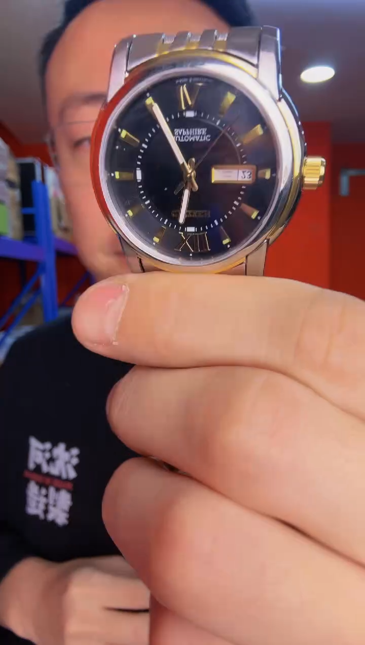 金属全自动机械手表4