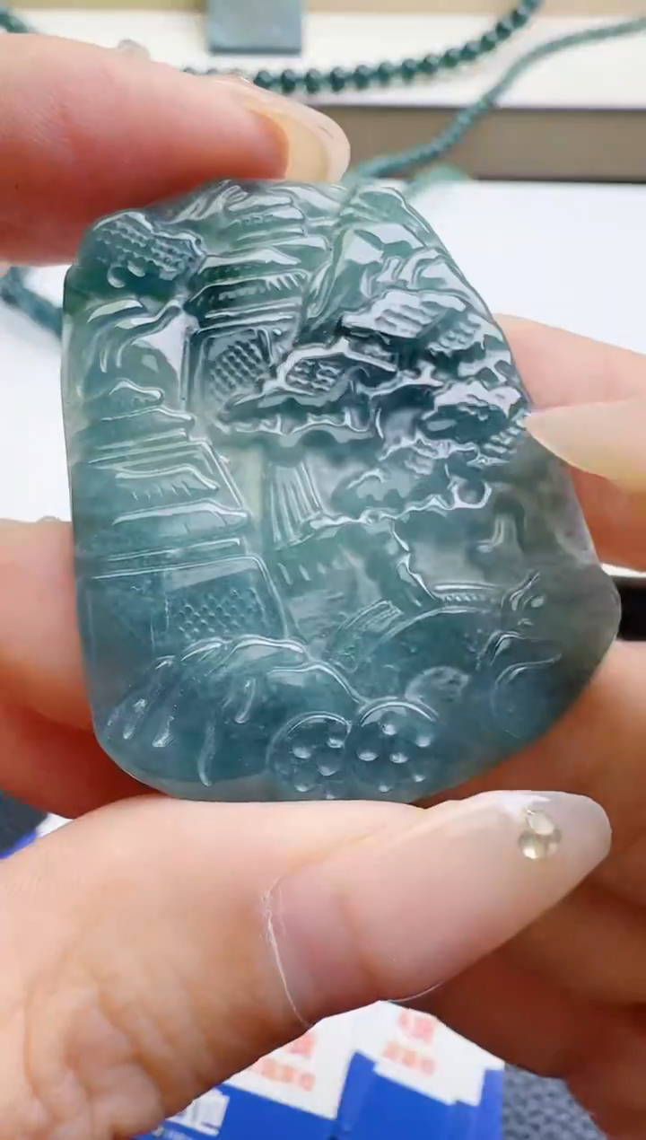 颈饰未镶嵌翡翠多样性随机发其一