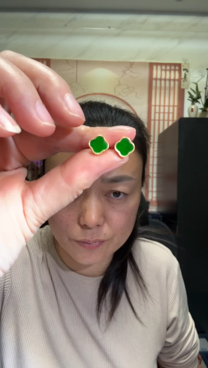 颈饰银S925镶嵌翡翠阳**下00002923