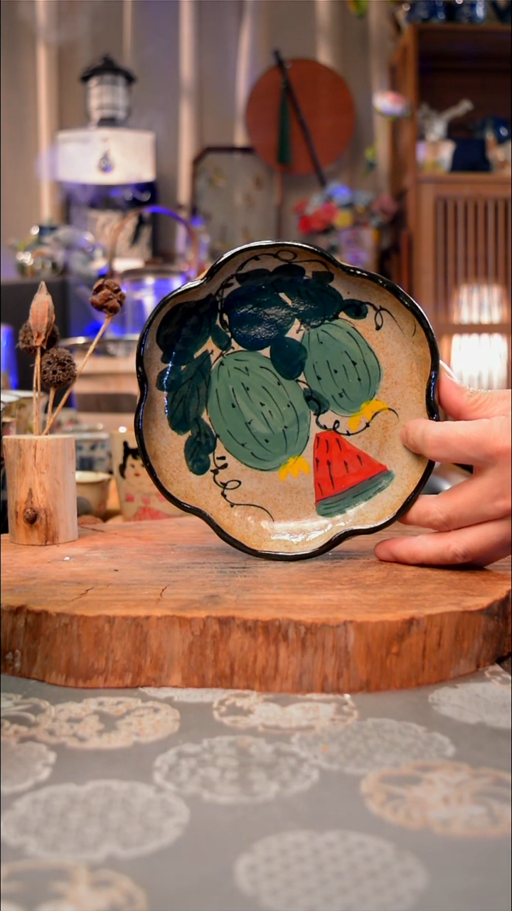 【闪购商品】杯子西瓜手工手绘手工手绘