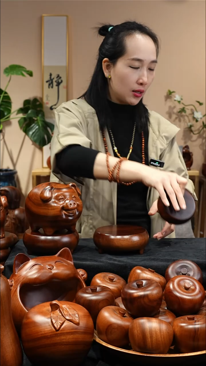 木质MB055-1木墩底座小号