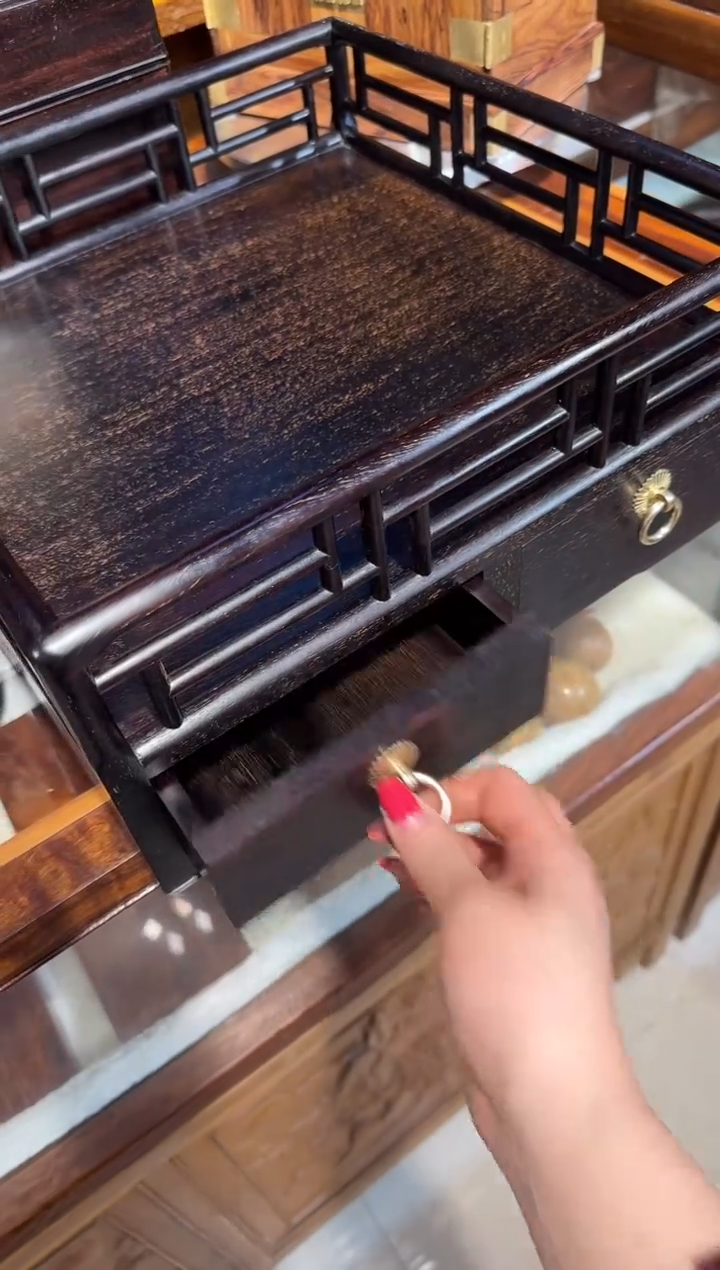 【闪购商品】木木艺紫檀置物盘950.88888