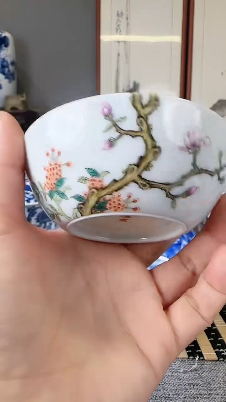 【闪购商品】摆件景德镇手工手绘杯子