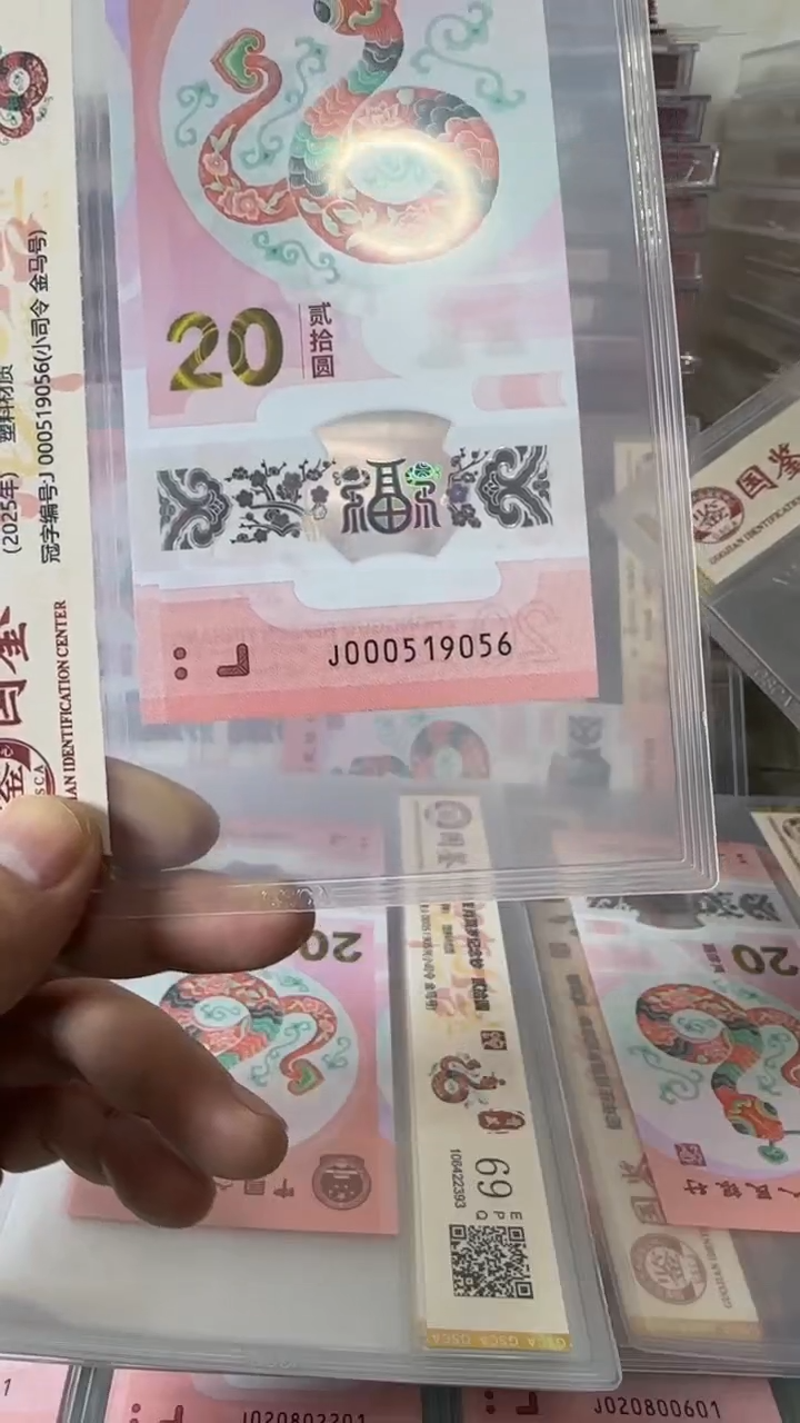 【闪购商品】塑料000519058蛇钞单张