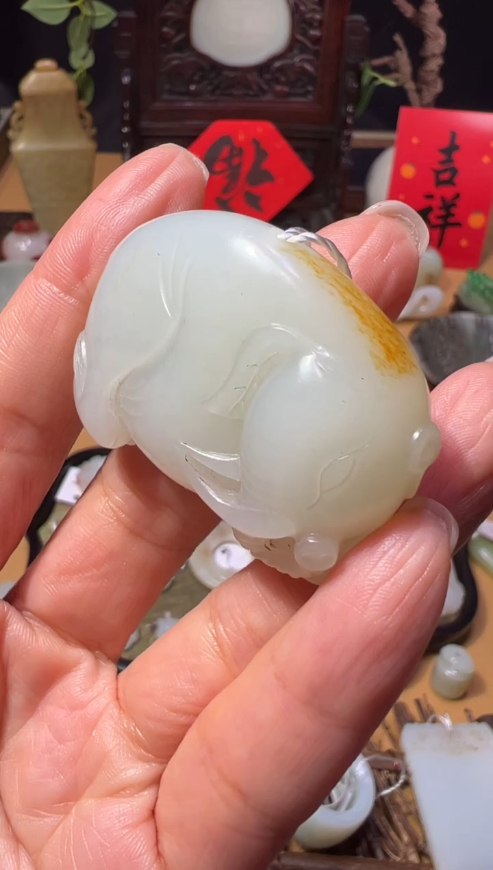 【闪购商品】和田玉XHM~950 象神···