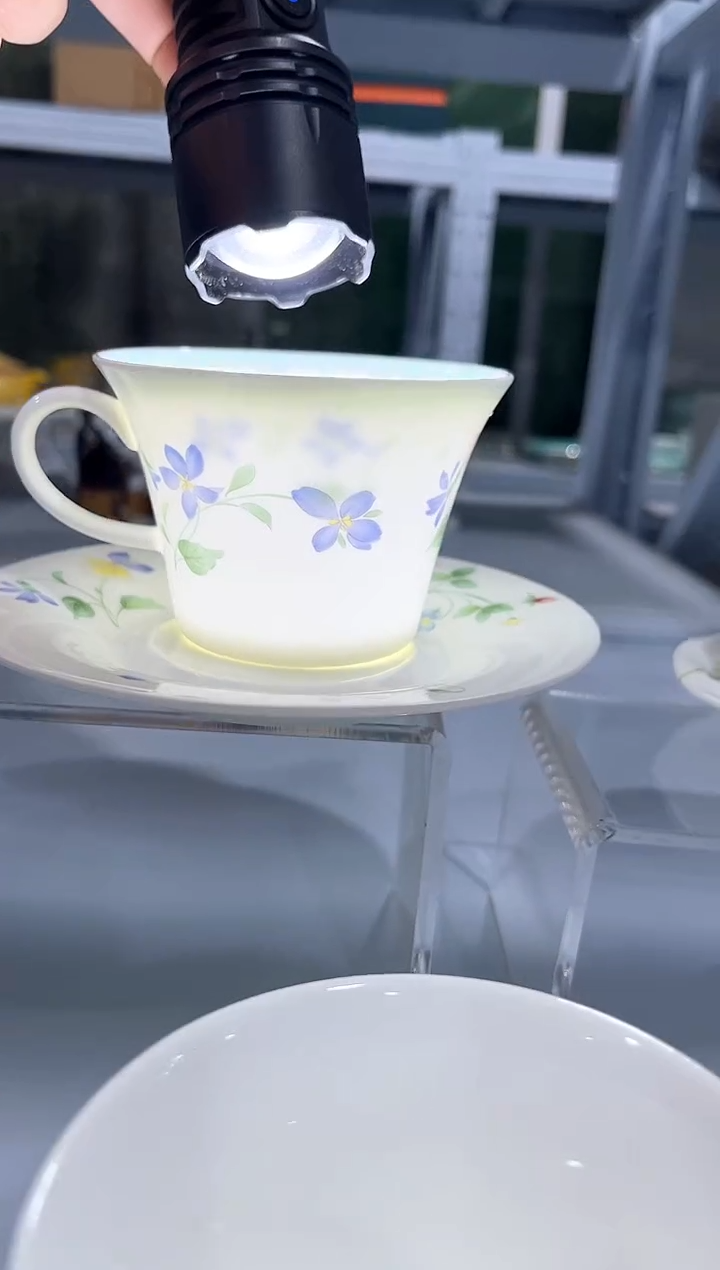 杯子陶陶瓷（简装）咖啡杯碟一套