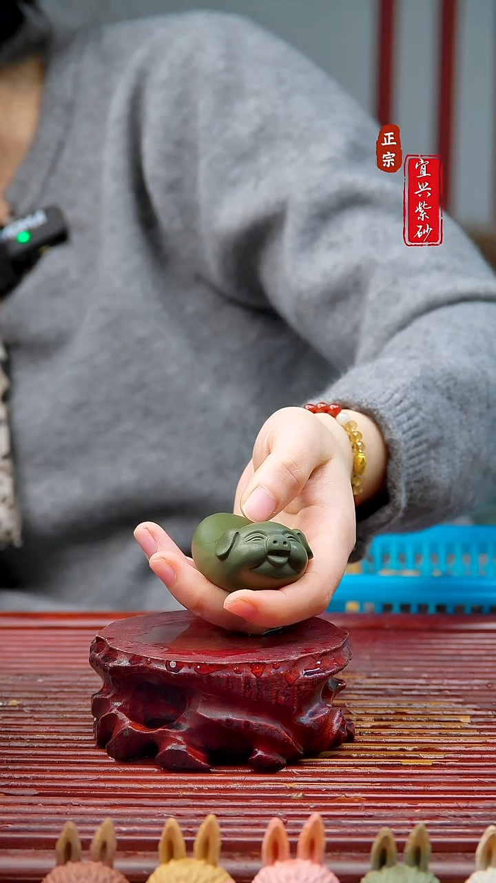 紫砂茶宠宜兴紫砂茶宠摆件