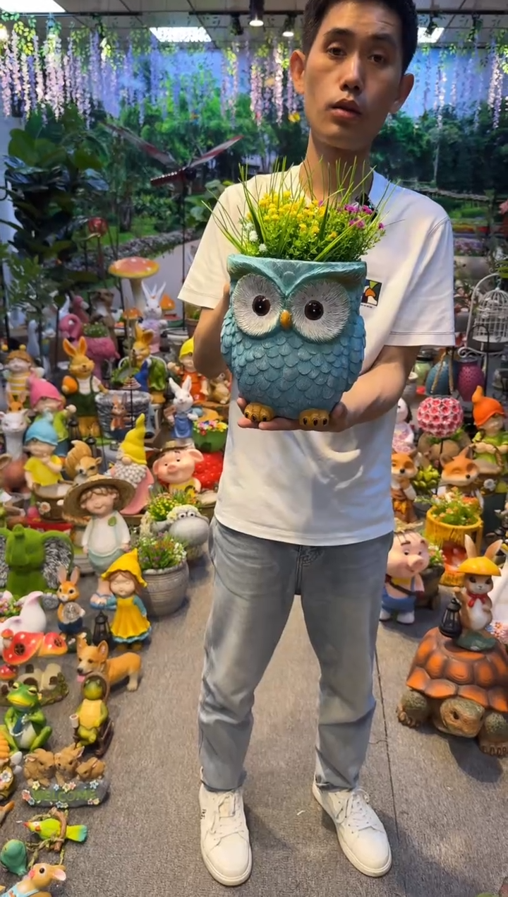 无花朵花园庭院摆件&00&