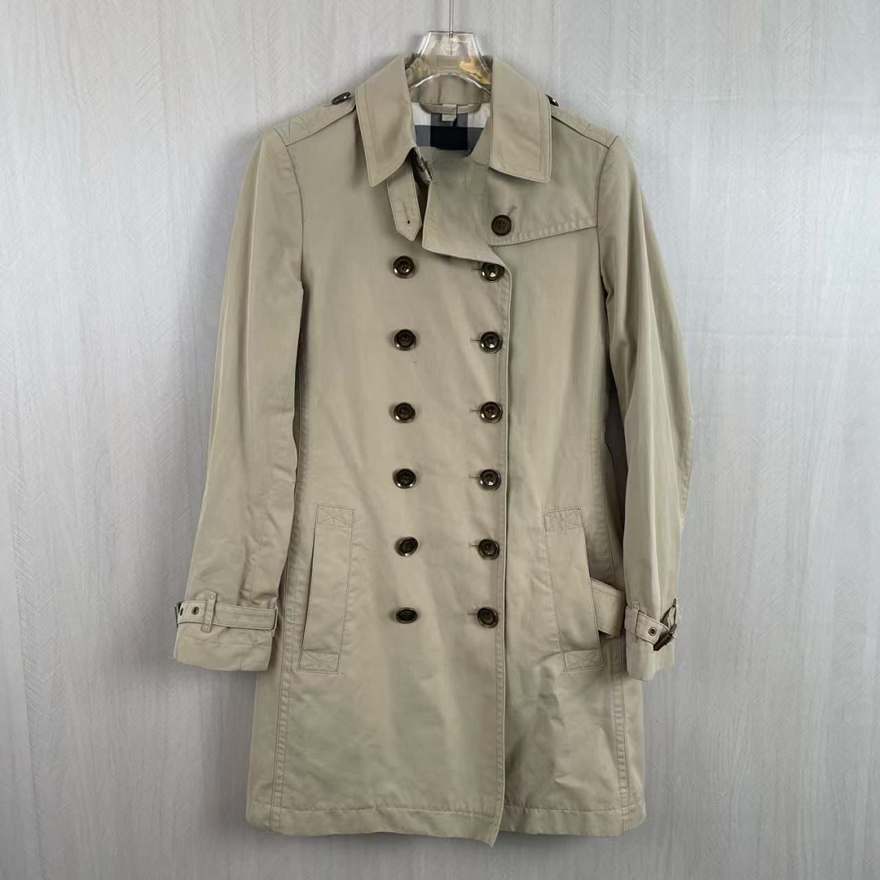 99新 BURBERRY/博柏利 双双臻选/df00048/博柏利风衣/