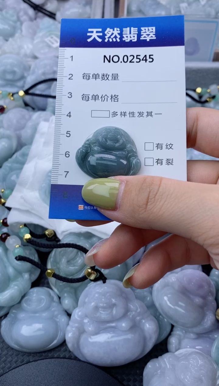 颈饰未镶嵌翡翠天然缅甸翡翠045