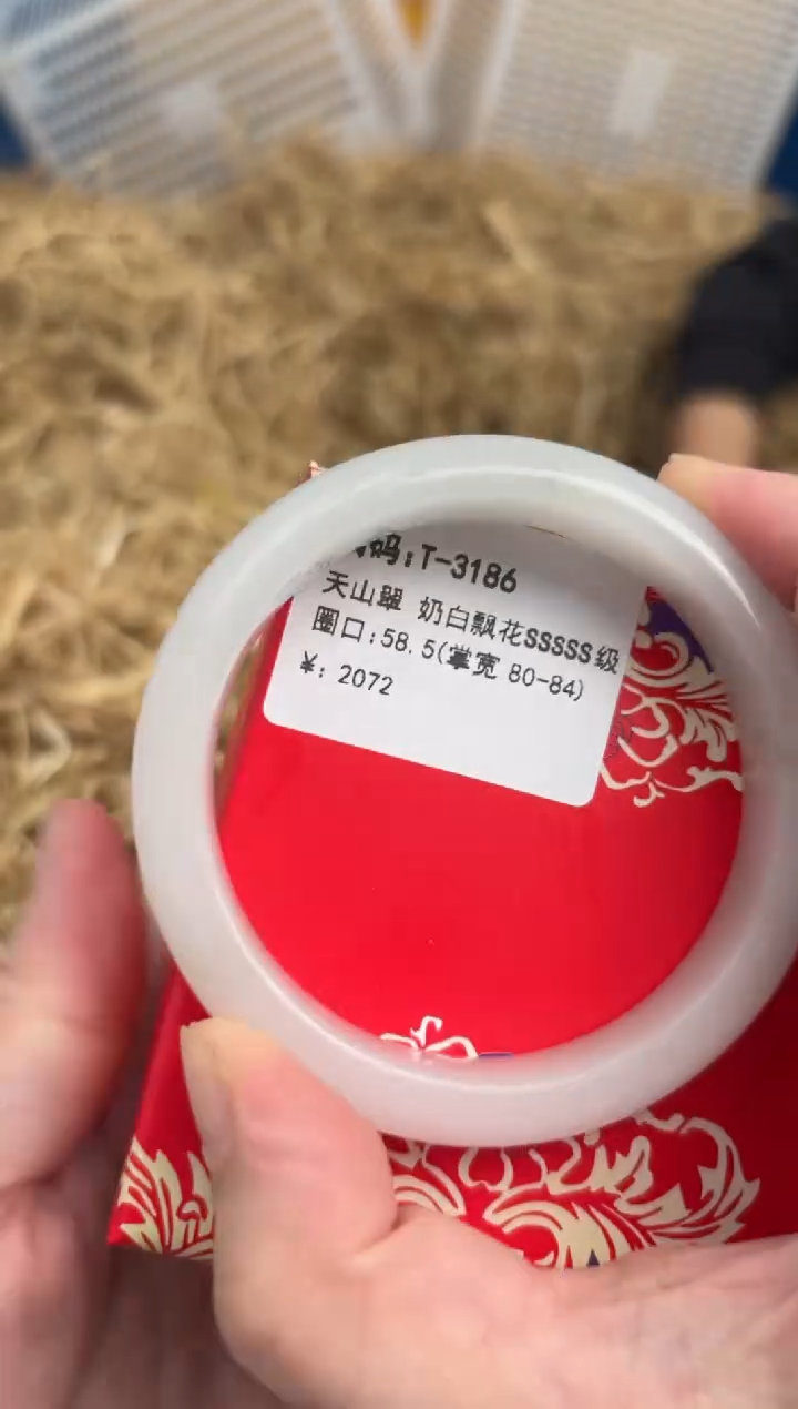 未镶嵌手镯石英质玉T-3186