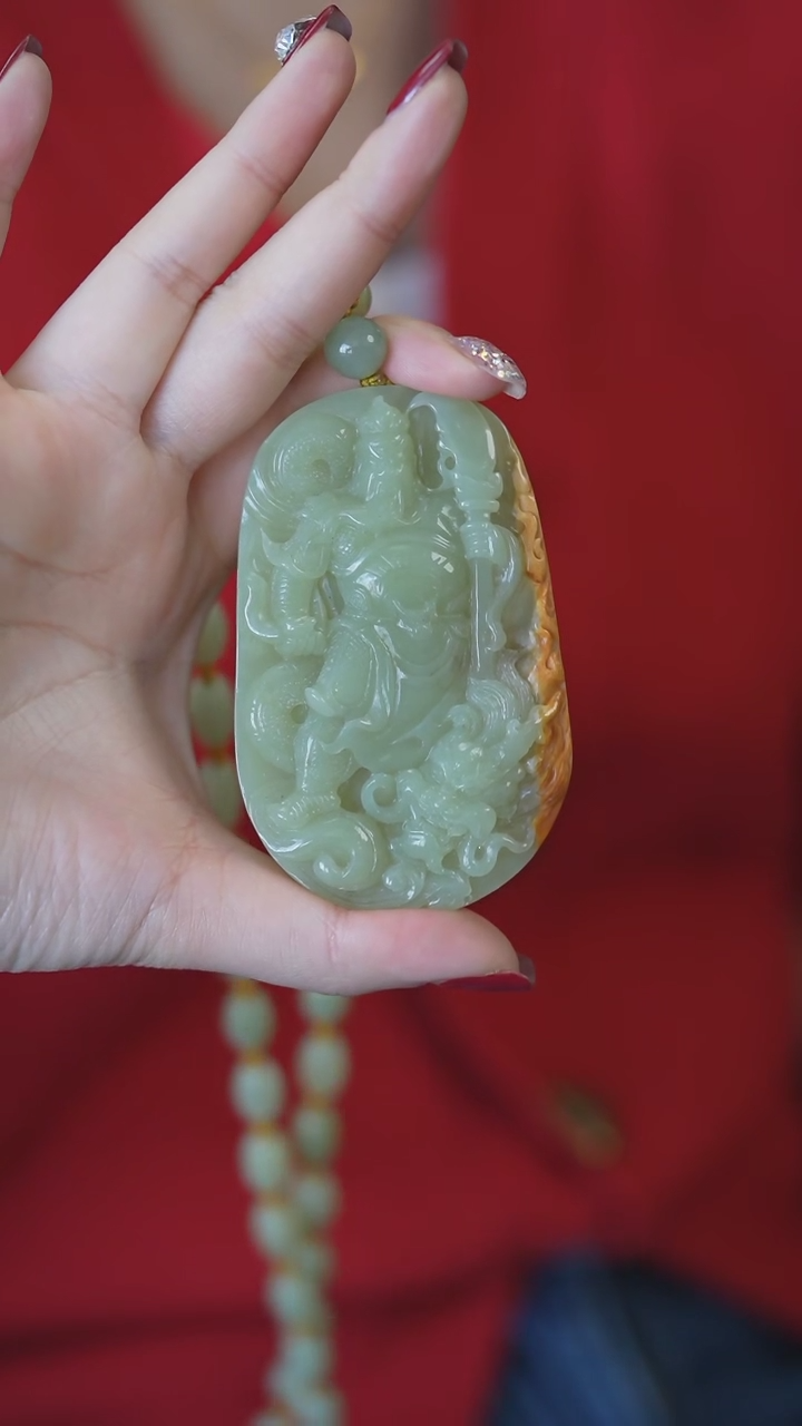 【闪购商品】和田玉吊坠未镶嵌关公