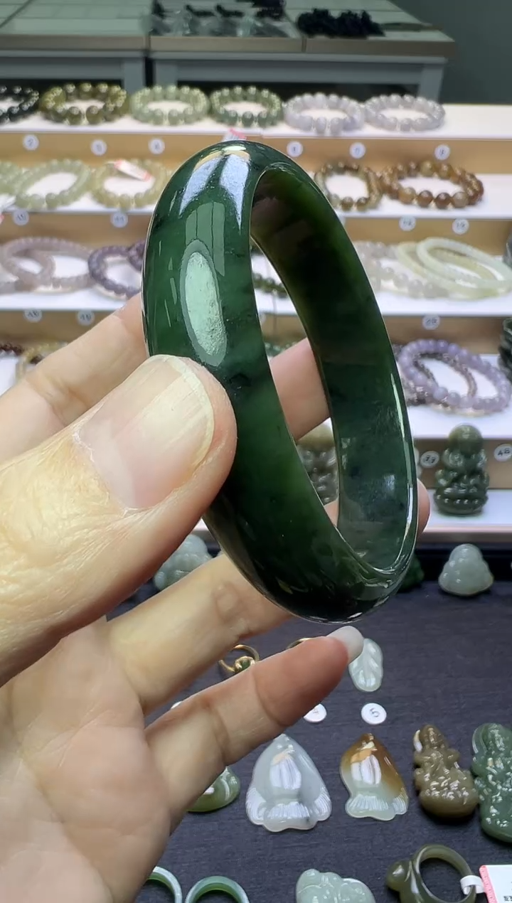 未镶嵌手镯和田玉271号链接57圈口