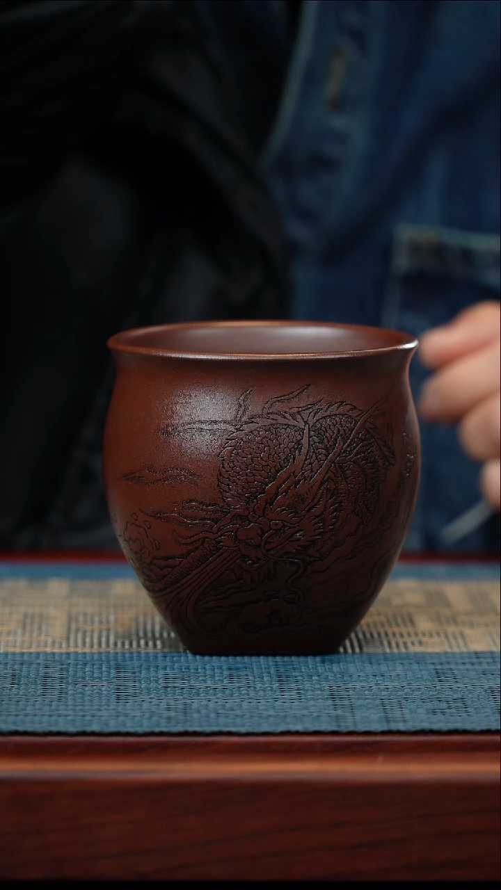紫砂茶杯紫砂主人杯