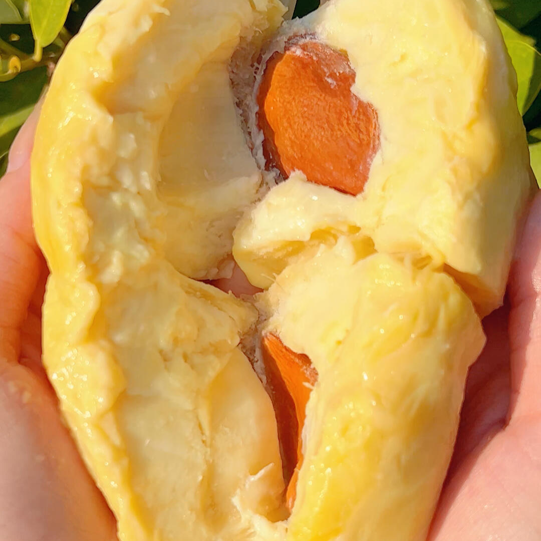 果切2斤泰国金枕榴莲纯果肉液氮锁鲜