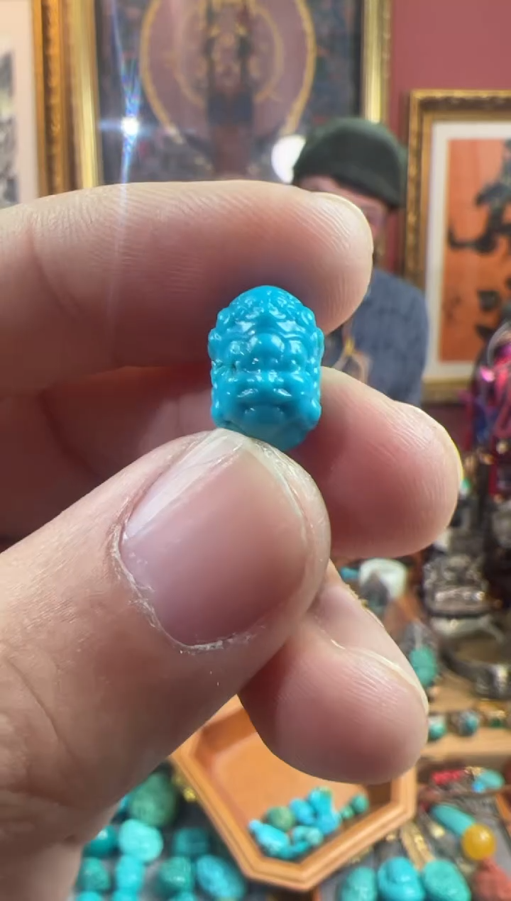 未镶嵌绿松石.越**好48号 绿松石配饰套装ylp1.6g