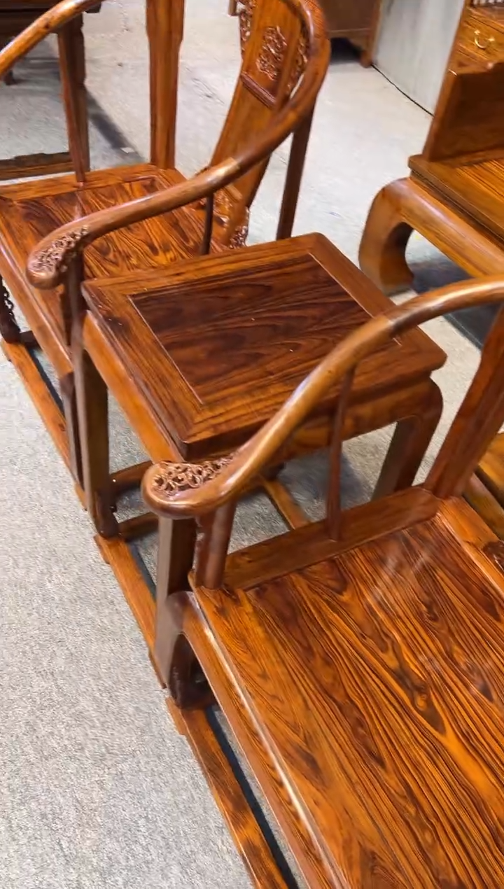木皇宫椅  红木家居  1111