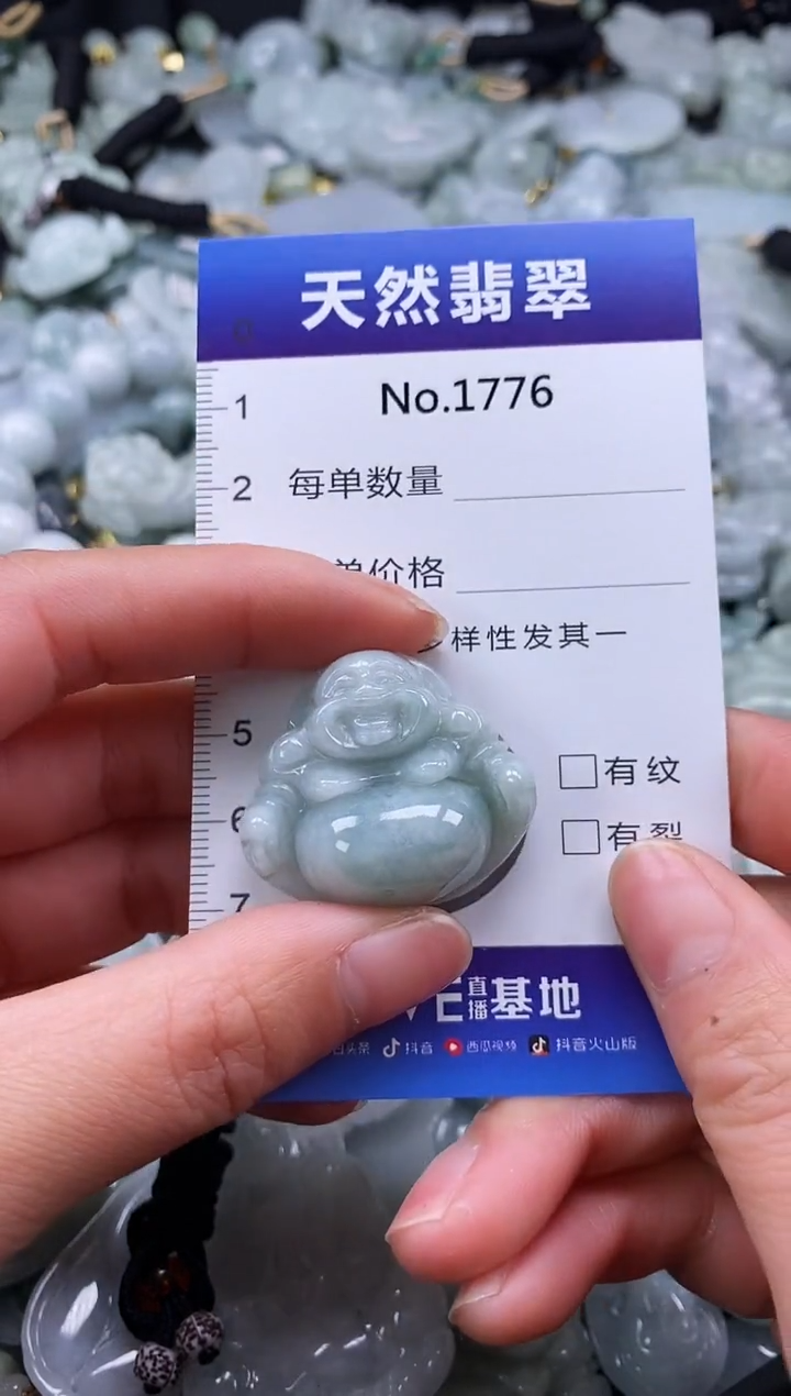 【闪购商品】翡翠颈饰未镶嵌缅甸A货翡翠1776