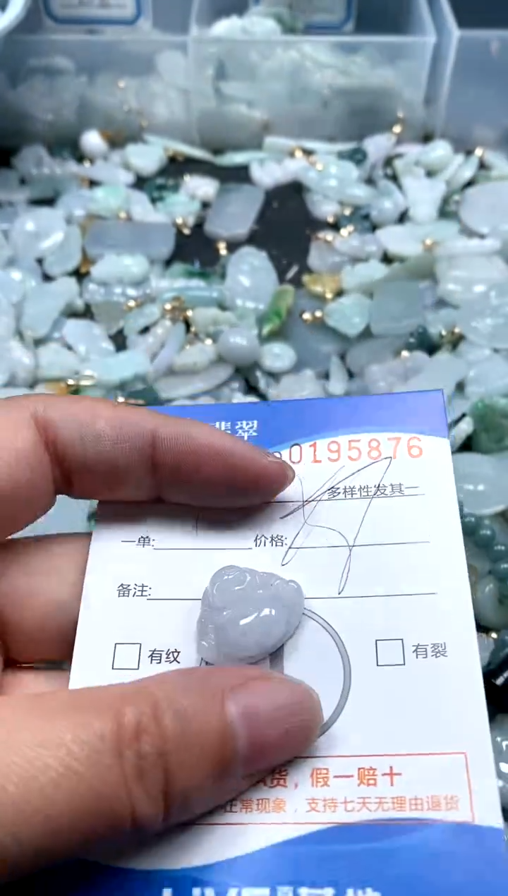 【闪购商品】翡翠颈饰未镶嵌闪购商品0195876