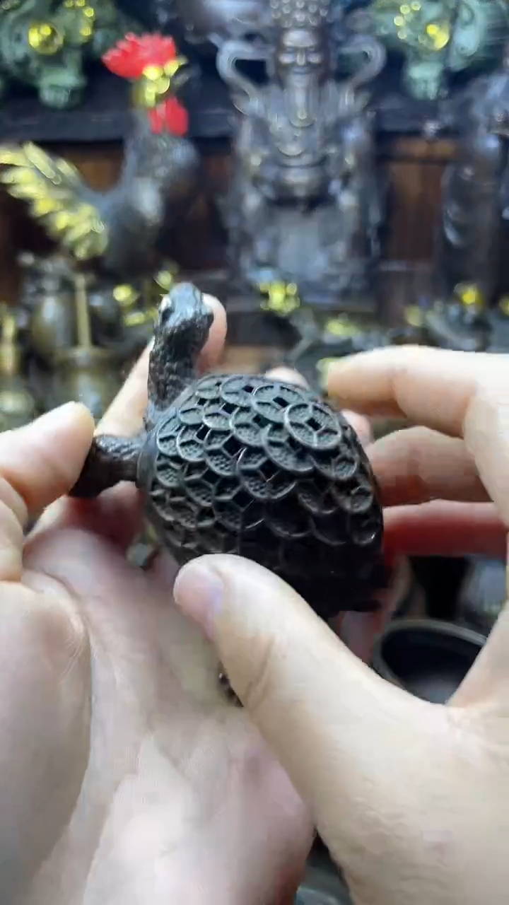 闪购链接，点击下单，有运费险，铜摆件