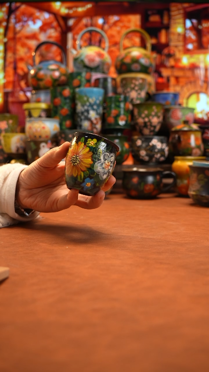 油画   釉下彩   杯子