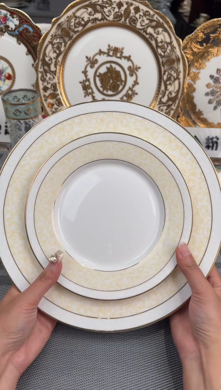 【闪购商品】瓷片大小盘  福利价  福利价