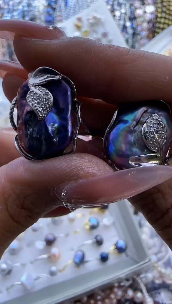 【闪购商品】淡水珍珠戒指未镶嵌620