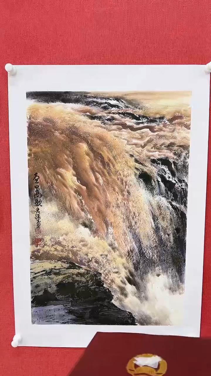 【闪购商品】绘画李长胜绘画3平尺黄河