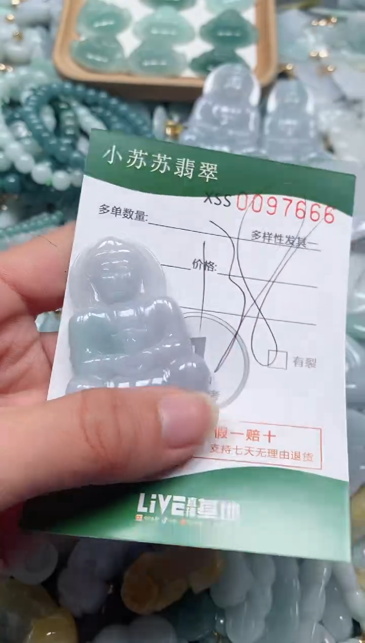 【闪购商品】翡翠颈饰未镶嵌闪购商品0097666