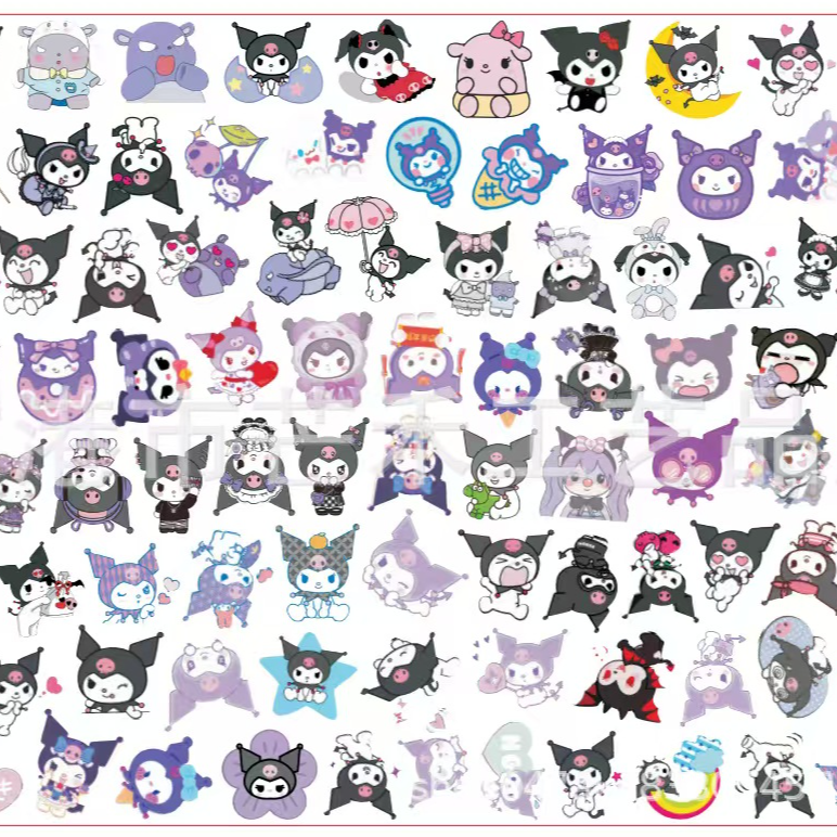 【许愿+对对碰】三丽鸥双面透亚克力片卡通DIY贴片4cm