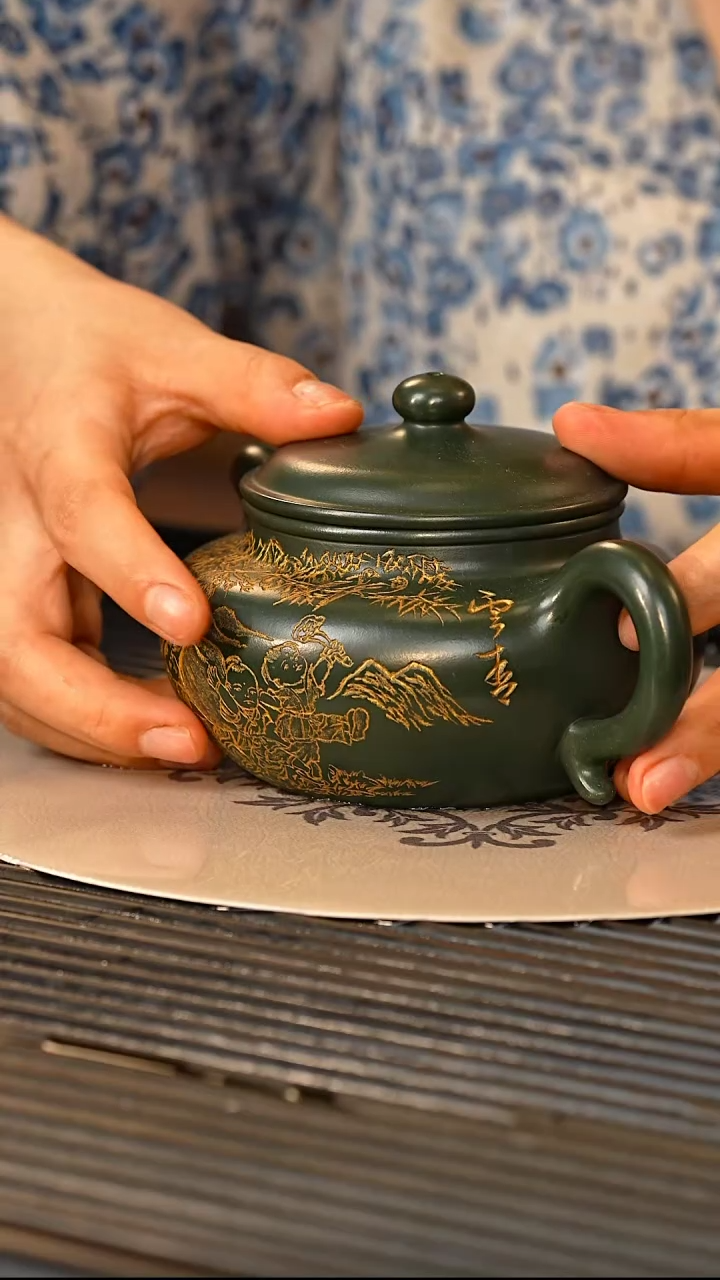 PHJ 老绿泥 大亨仿古   