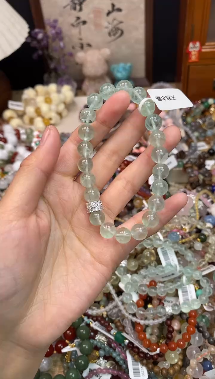 未镶嵌手链萤石113