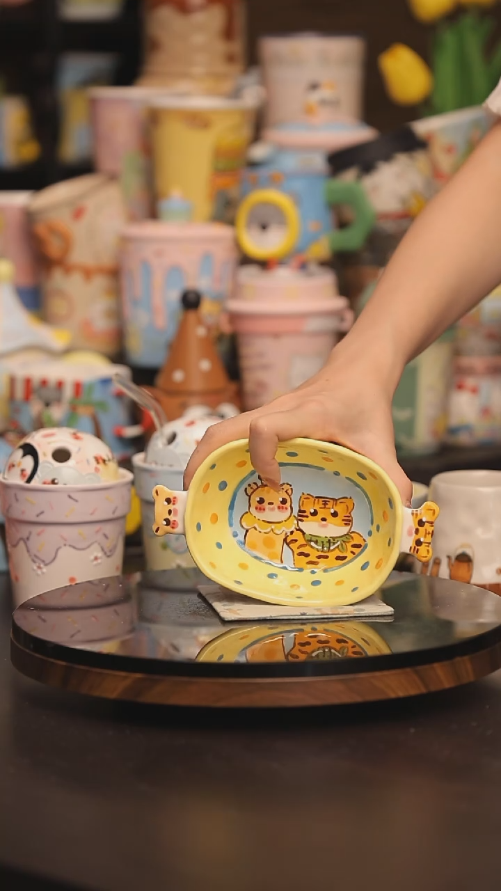 景德镇釉下彩绘设计师款式陶瓷