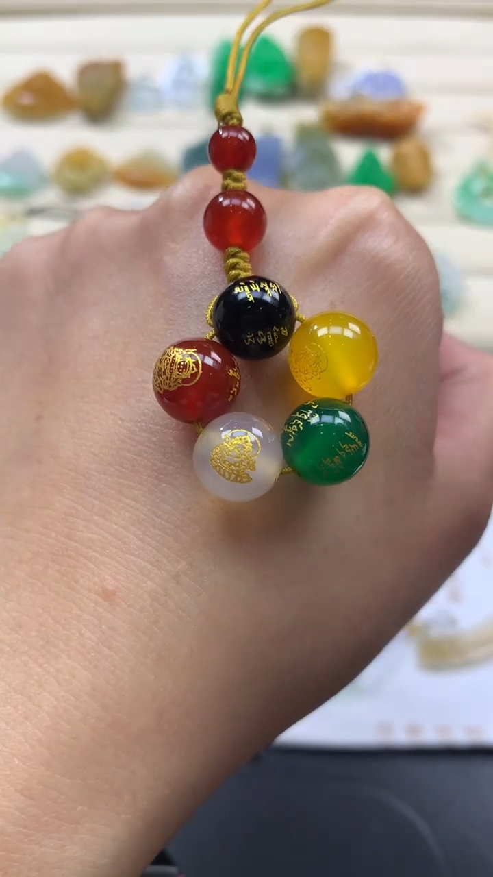 【闪购商品】玛瑙/玉髓车挂未镶嵌玛瑙