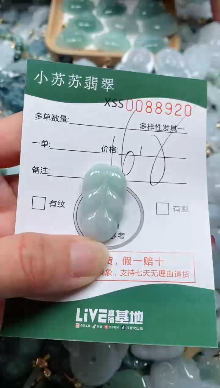 【闪购商品】翡翠颈饰未镶嵌闪购商品0088920