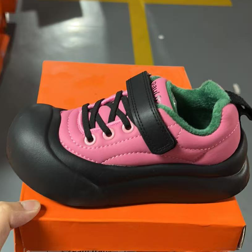 有尺码（脚长+1=内长）D373-D374儿童二棉鞋冬款