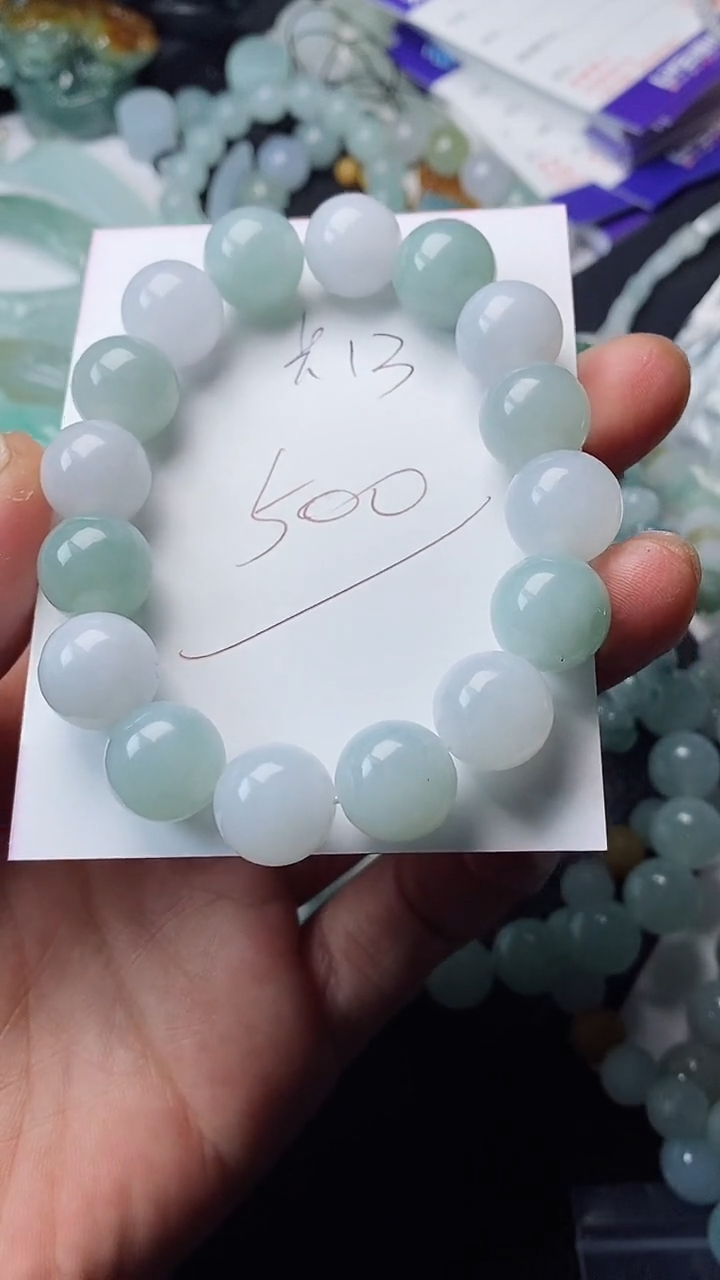 【闪购商品】翡翠颈饰未镶嵌手串