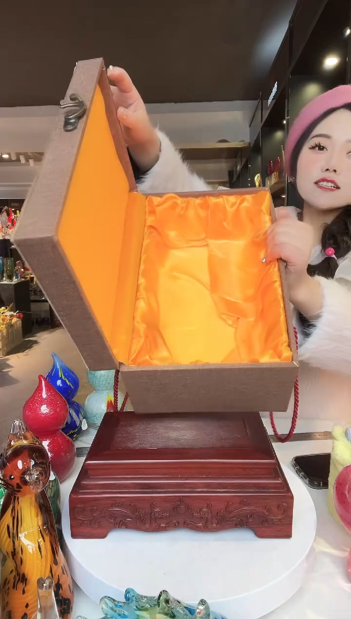 【闪购商品】茶盏琉璃摆件家居摆件