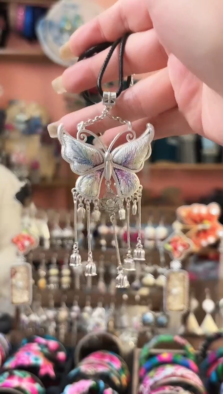 织绣艺枝独绣手工饰品59