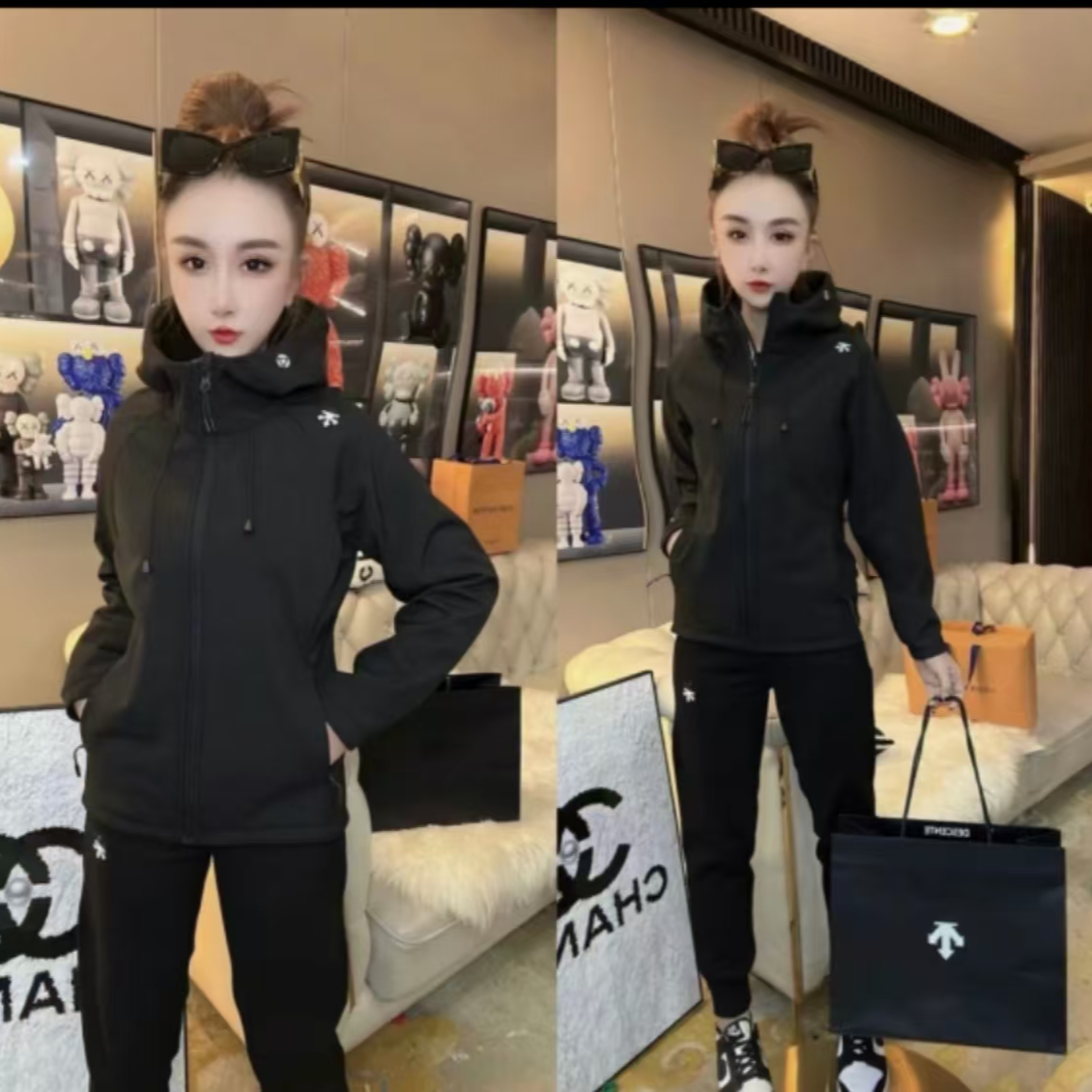  男女同款软壳摇粒绒冲锋衣
