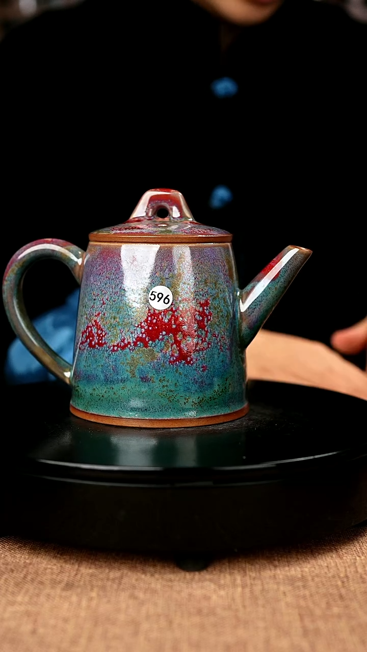 【闪购商品】596#一级品原矿钧瓷炉钧釉一统江山