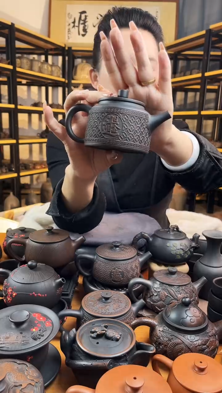 【闪购商品】壶满雕  德钟  铜钱    