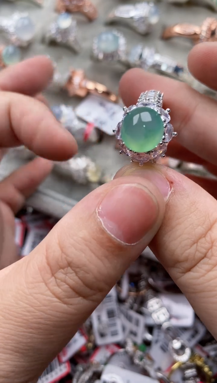 【闪购商品】翡翠戒指未镶嵌77777---74